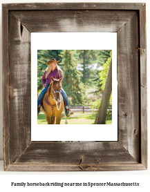 family horseback riding near me in Spencer, Massachusetts